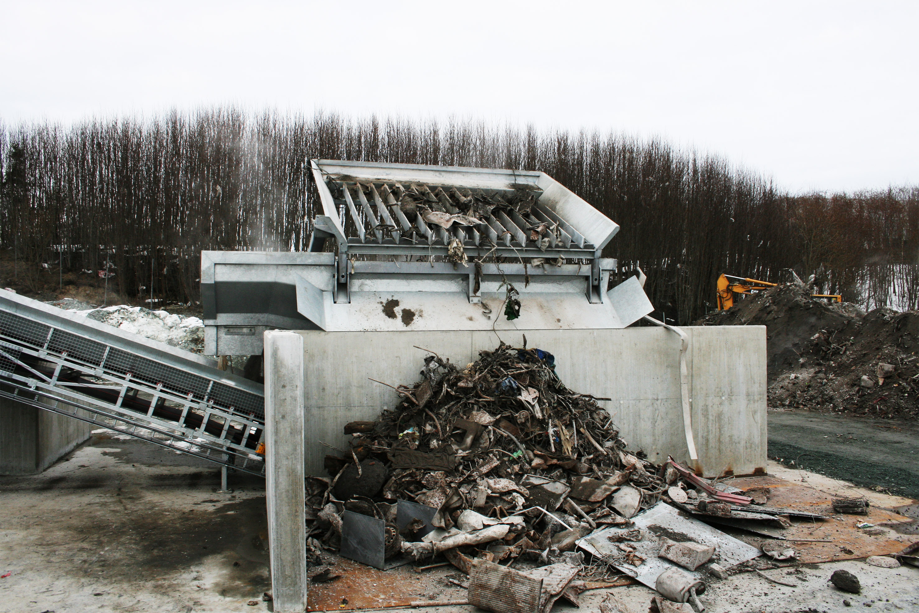 metal recycling plant