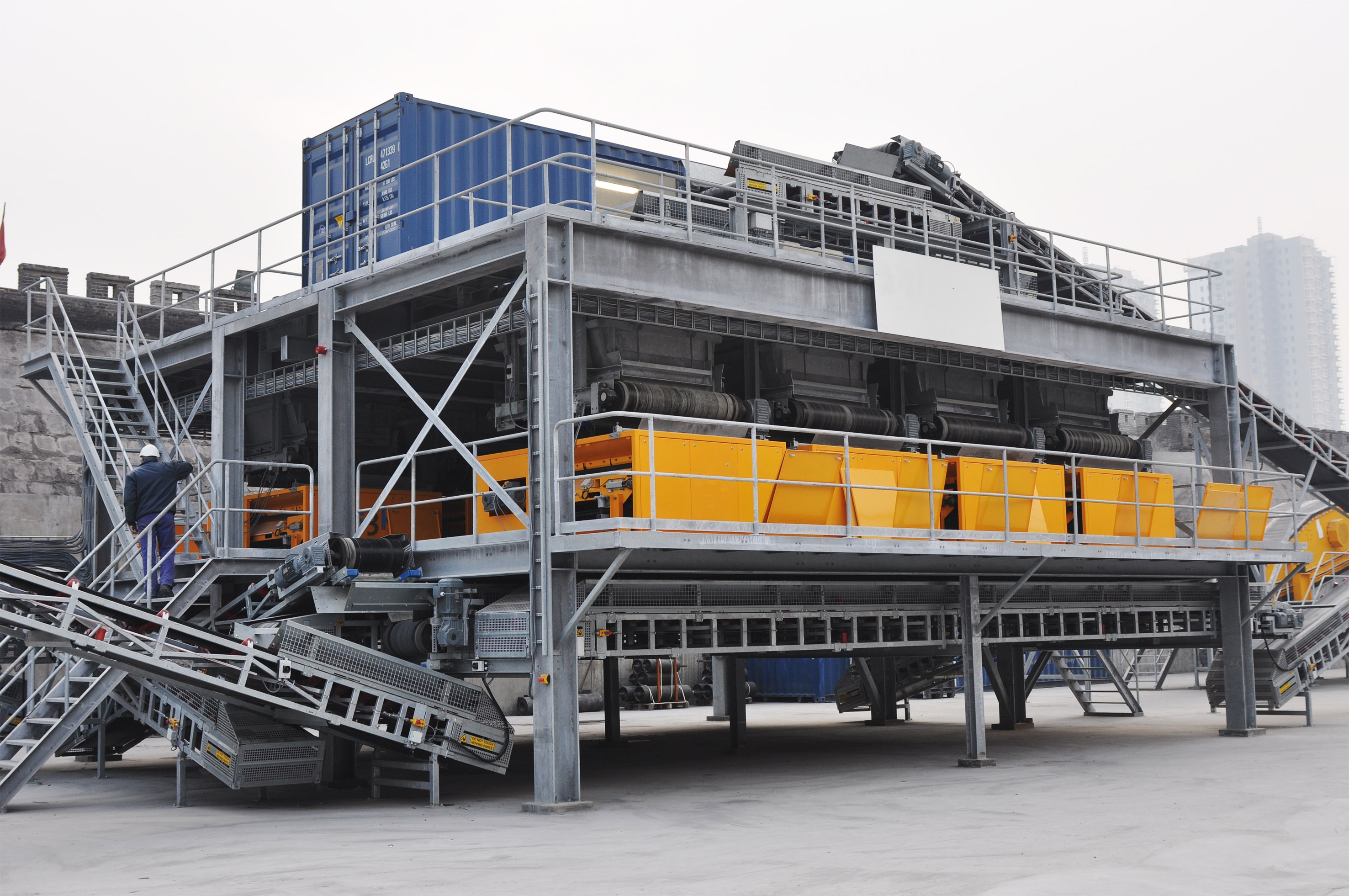 stainless steel scrap recovery system